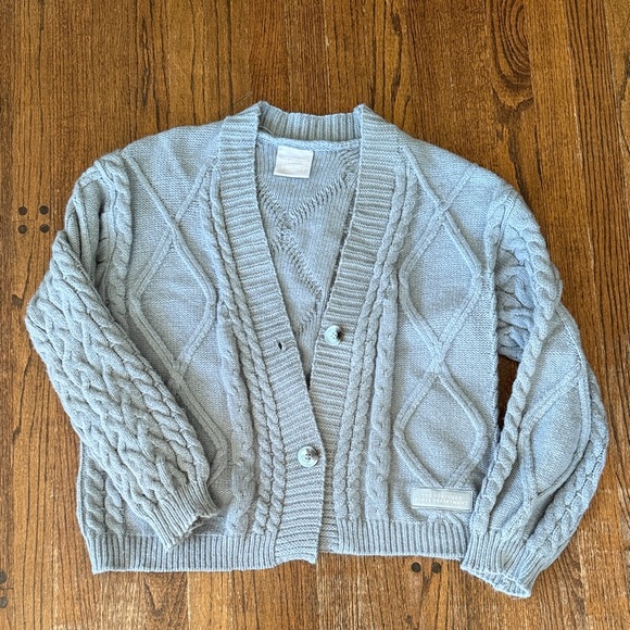 Taylor Swift Sweaters - The Tortured Poets Department women’s M L Taylor swift gray cardigan sweater